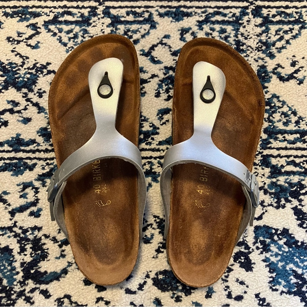 Birkenstock Gizeh Birko-Flor Size 40 Reg